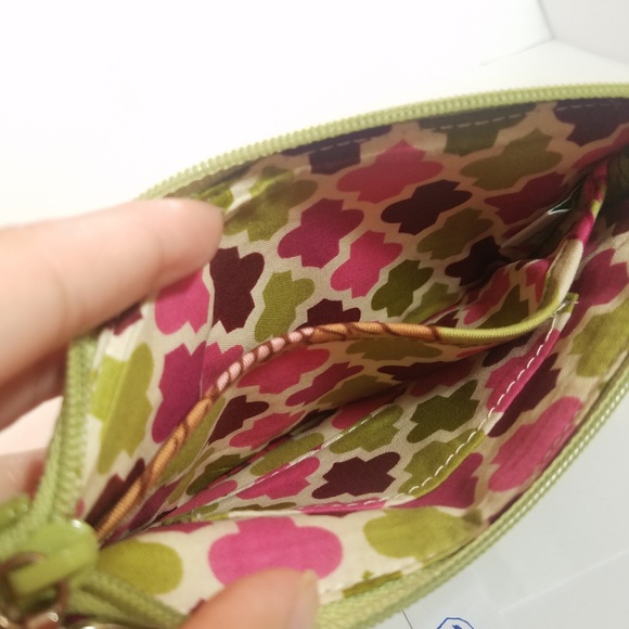 Vera Bradley Zippered Wristlet with Handle NWOT - Picture 5 of 6
